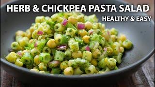 CHICKPEA PASTA SALAD Recipe | Easy Vegetarian and Vegan Meals