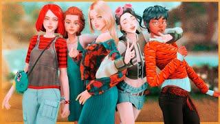 Чародейки | W.I.T.C.H. ‍️ | Совместно с Крис и 4 стены | The Sims 4 CAS