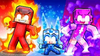 Having an ELEMENTAL FAMILY (Minecraft)