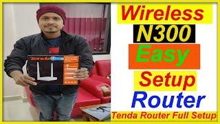 Tenda N300 Wireless Router Setup || Tenda Wi-Fi Extender Setup Hindi