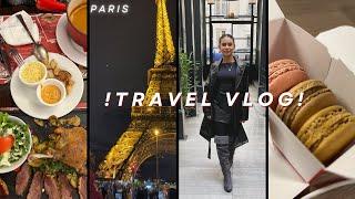 TRAVEL VLOG: Trip to PARIS!!! | (Eiffel Turm, hotel, galarie lafayette)