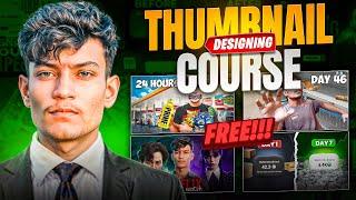 FREE Thumbnail Design Course Zero to Advanced – Better Than Any Paid Course!