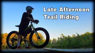 Fat Biking on a Late Sunday Afternoon | First Person POV