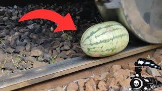 Train Vs. Metal Things Experiment OMG Ohh Noo  || Train Experiments  @TrainExperiments