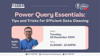 Power Query Essentials: Tips and Tricks for Efficient Data Cleaning | NTW2024 | Learning Hour Ep 96