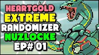 I HEAR BOSS MUSIC! - Pokemon HeartGold EXTREME Randomizer Nuzlocke Episode 1