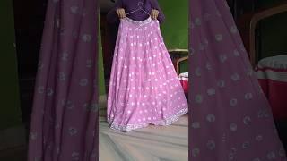 Transforming an Old Saree into a Stylish Outfit ' Lehenga '#shorts #trending #viral #lehenga