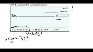 How to Check US Bank Routing Number is Valid or Not