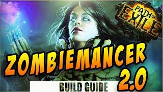 PoE: Zombiemancer / Necromancer 2.0 Build Guide - Path of Exile