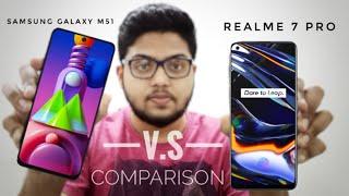 Realme 7 Pro vs Samsung Galaxy M51 | Review and Comparison | MrTechnicalBoss