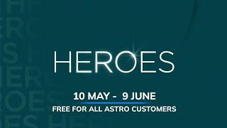 Before HEROES CH100 launches on Astro (10 MAY 2024)