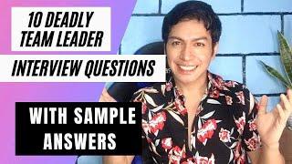 How to be promoted | 10 Team Leader Interview Questions| Part 1| Mr Kapuyater