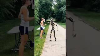 Robot  Running #robot #chatgpt4 #chatgptfree #asmr #technology #tech #robots