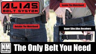 Alias Belt System: Concealment & OWB With One Belt