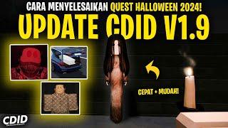 CARA MENYELESAIKAN QUEST HORROR HALLOWEEN 2024 UPDATE CDID V1.9 - Car Driving Indonesia Roblox