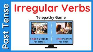 Irregular Verbs Activity | Past Tense