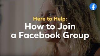 Here to Help: How to Join a Facebook Group