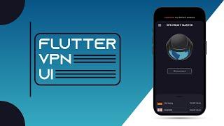 Flutter UI - VPN - VPN UI Animation