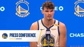 Golden State Warriors 2024-25 Media Day | Quinten Post