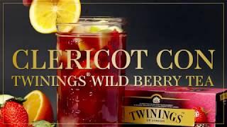 Clericot con Twinings® Wild Berry Tea