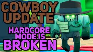 Cowboy Update | Hardcore Mode BROKEN | Daily Rewards BROKEN | Tower Defense Simulator Shadow Updates