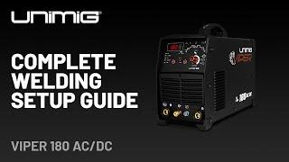 VIPER 180 AC/DC - Complete Welding Setup Guide