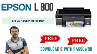 EPSON L800 Resetter download with free password