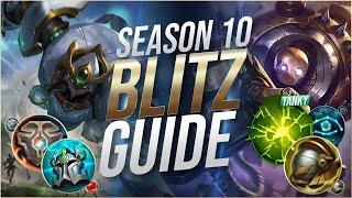 In-Depth Blitzcrank Support Guide | How to Play Blitzcrank Season 10 - League of Legends