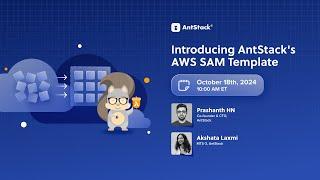 Introducing AntStack's AWS SAM Template