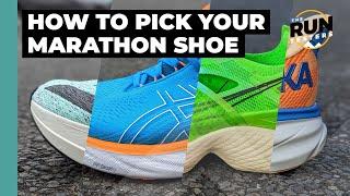 How to pick your marathon shoes | Advice and tips on choosing your next pair of race shoes