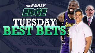 Tuesday's BEST BETS: NBA Props + Champions League Pick + College Basketball | The Early Edge