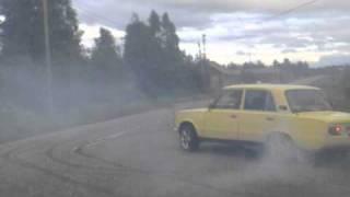 Lada burnout