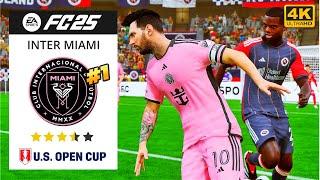 EA FC 25 Inter Miami vs New England Revolution | U.S. Open Cup - Matchday #1 | Gameplay PS5 4K 60fps