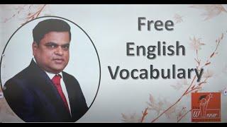 Free English Vocabulary Part - 11 - By Balasaheb Shinde Sir