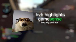 gamesense / skeet crack hvh highlights (csgo) | cfg for gamesnse / skeet | lite cfg