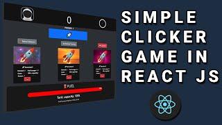 SIMPLE CLICKER GAME IN REACT JS!