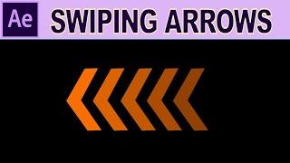 Swiping Arrow Animation - Adobe After Effects Tutorial