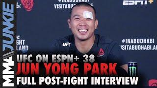 Jun Yong Park: I'll fight Khamzat Chimaev in nightclub | UFC on ESPN+ 38 post-fight interview