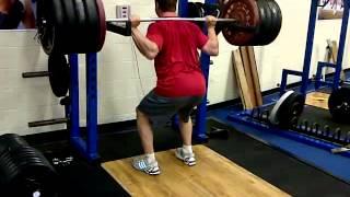 Ben Sexton 1/4 stop squats