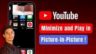 How to Minimize YouTube on iPhone !!