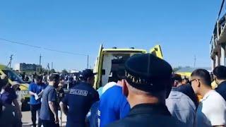 Газбаллон взорвался на рынке в Уральске: 10 пострадавших