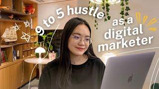 day in the life of a digital marketer ‍ | keseharian kerja, jobdesk, apa itu seo?