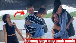 My husband surprise us biglang umuwi sa Pilipinas|na hindi namin alam