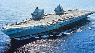 HMS Queen Elizabeth Aircraft Carrier in Action • USS Essex Ship