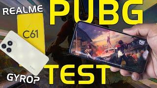 Realme C61 Pubg test | Gyro Graphics"Heat Test "  Realme C61 Price In Pakistan