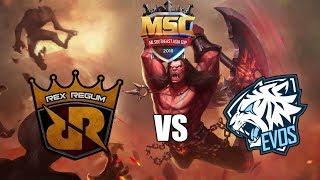 EVOS vs RRQ - LEMON VS JESSNOLIMIT - MSC 2018 - MOBILE LEGENDS