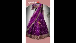 latest purple lehenga #youtubeshorts #trending #love #shorts #asmr #wedding #latest #like #india