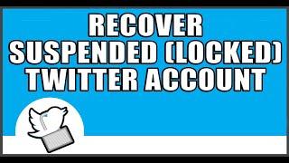 How To Recover Suspended (Locked) Twitter Account On Laptop/Desktop - Appeal In 5 Minutes