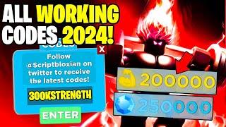 *NEW* ALL WORKING CODES FOR MUSCLE LEGENDS IN 2024! ROBLOX MUSCLE LEGENDS CODES