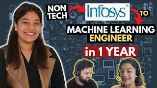 SYSTEM Engineer at INFOSYS to MACHINE LEARNING Engineer in 1 YEARBest Roadmap For NON-TECH Folks️